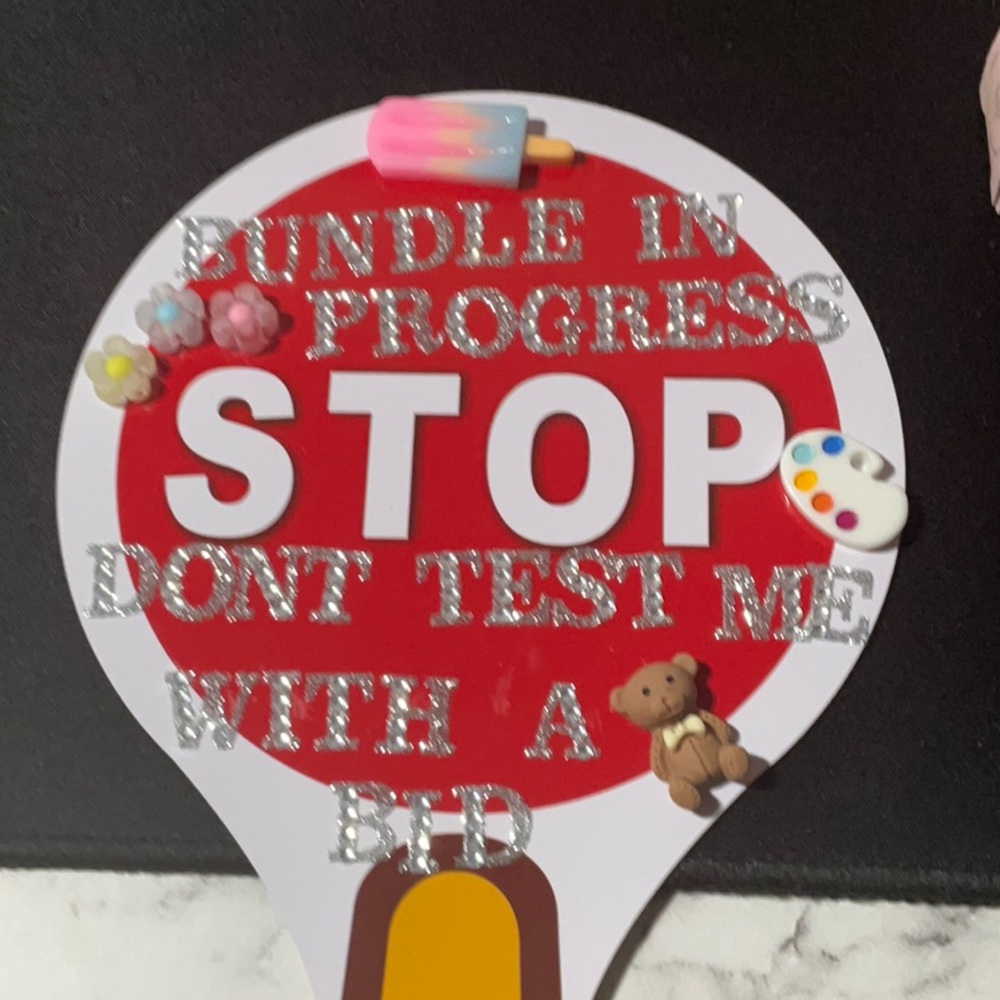 ✨ No Bid Sign ✨ Custom - Picture 2 of 12